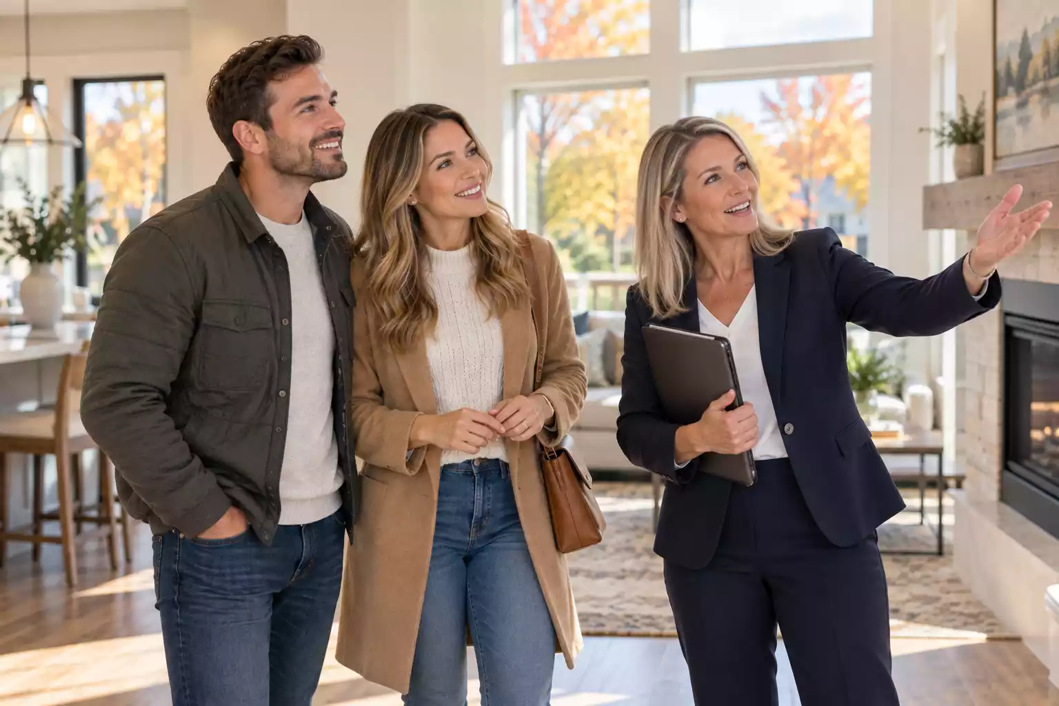 Homebuyers house hunting during the fall homebuying season